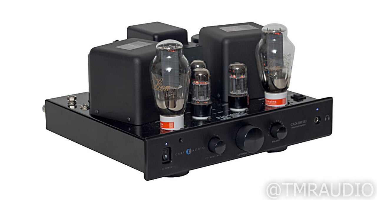 Cary Audio CAD-300SEi Stereo Integrated Tube Amplifier; Black (New / Open Box)