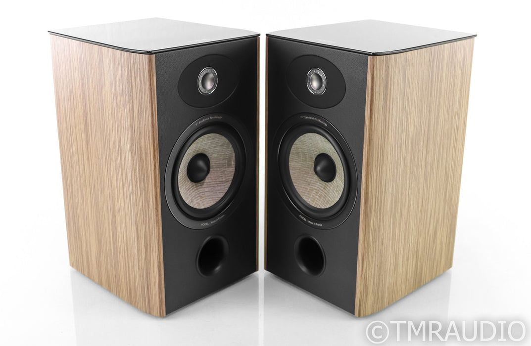 Focal Aria 906 Bookshelf Speakers; Walnut Pair