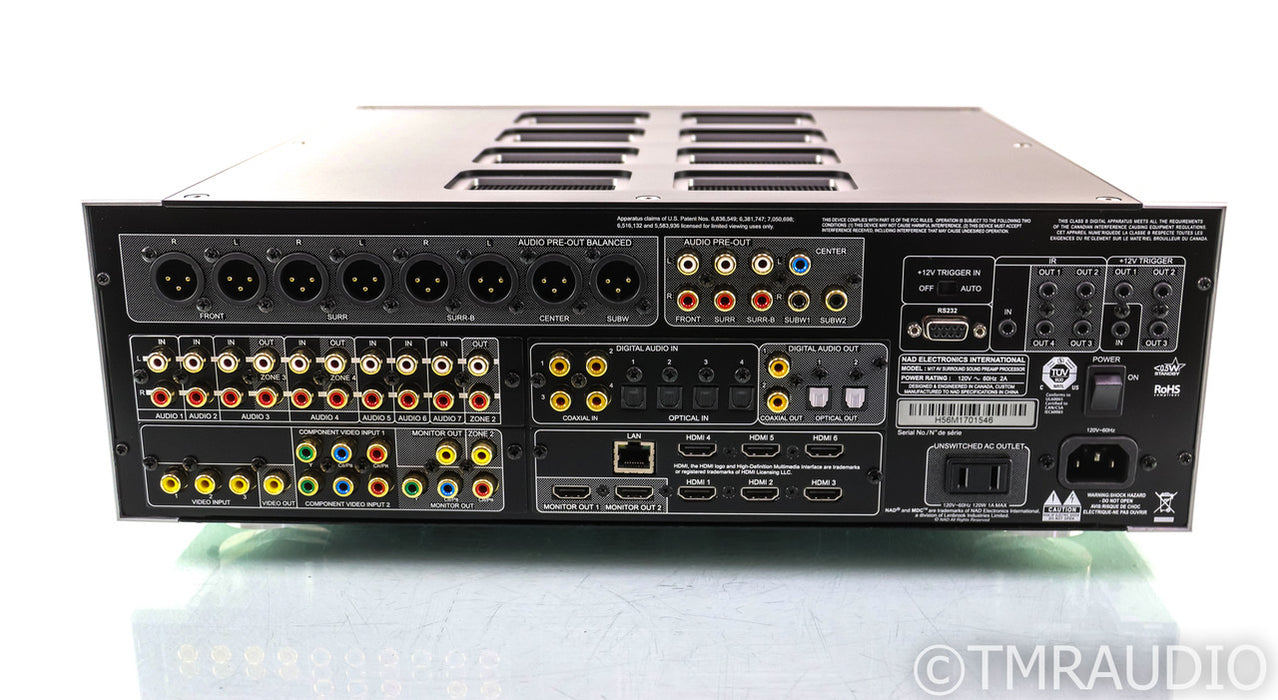 NAD M17 7.2 Channel Home Theater Processor; Master Series; Remote