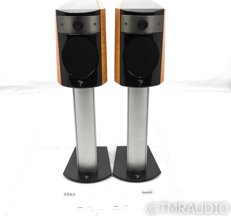 Focal Electra 1007 S Bookshelf Speakers w/ Stands