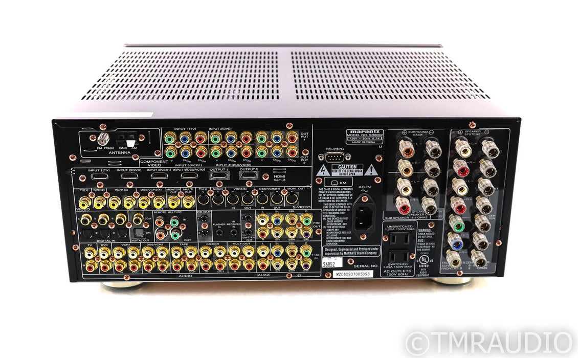 Marantz SR8002 7.1 Channel Home Theater Receiver; SR 8002; Remote