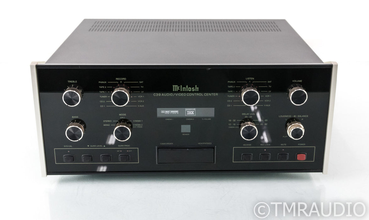 McIntosh C39 5.1 Channel Home Theater Processor; C-39; Remote