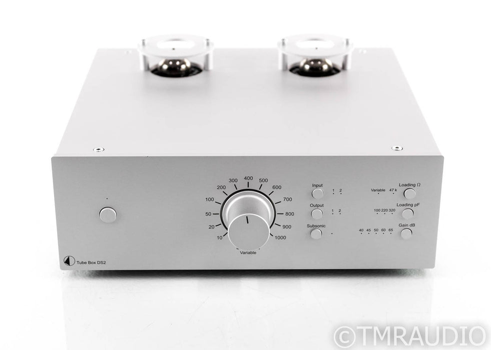 Pro-Ject Tube Box DS2 MM / MC Tube Phono Preamplifier; DS-2