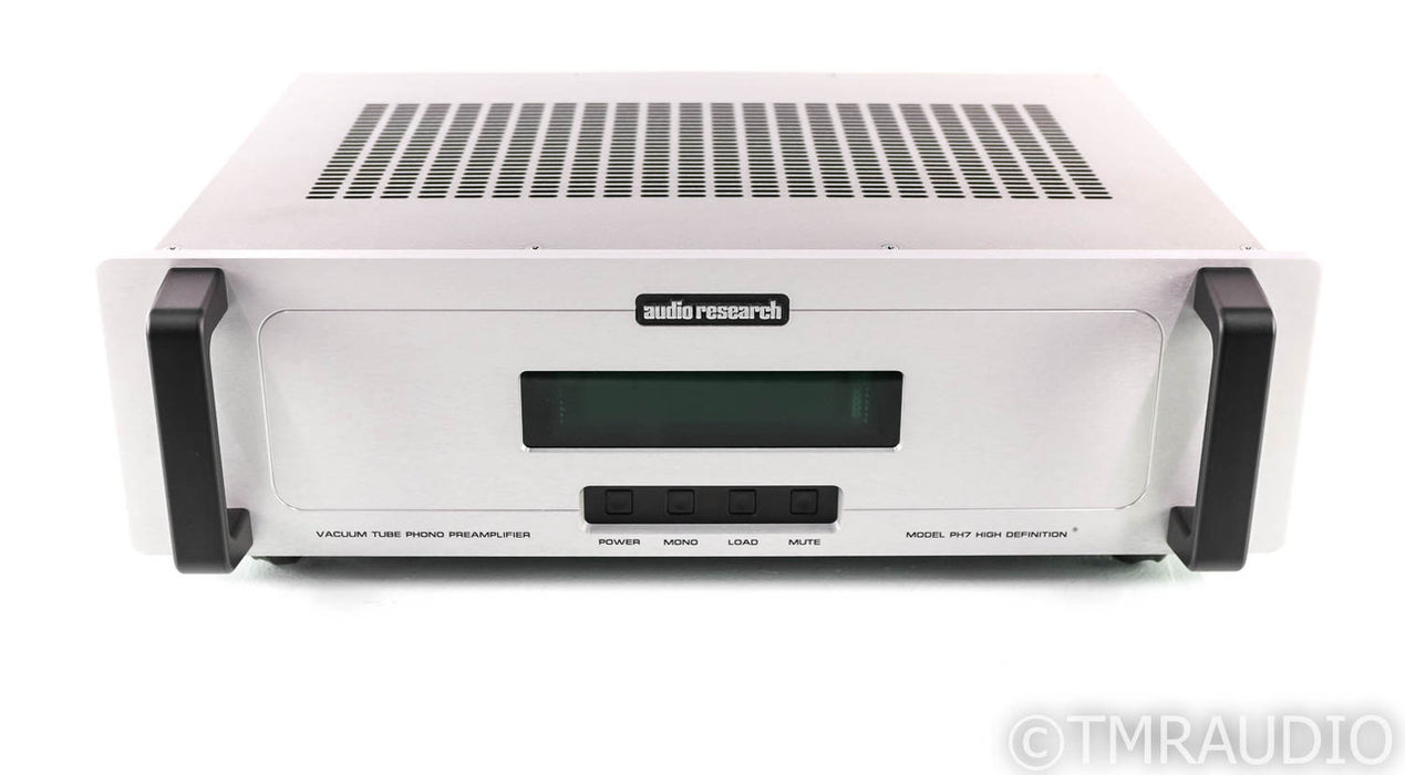 Audio Research PH7 Tube Phono Preamplifier; PH-7; MM / MC Phono; Remote