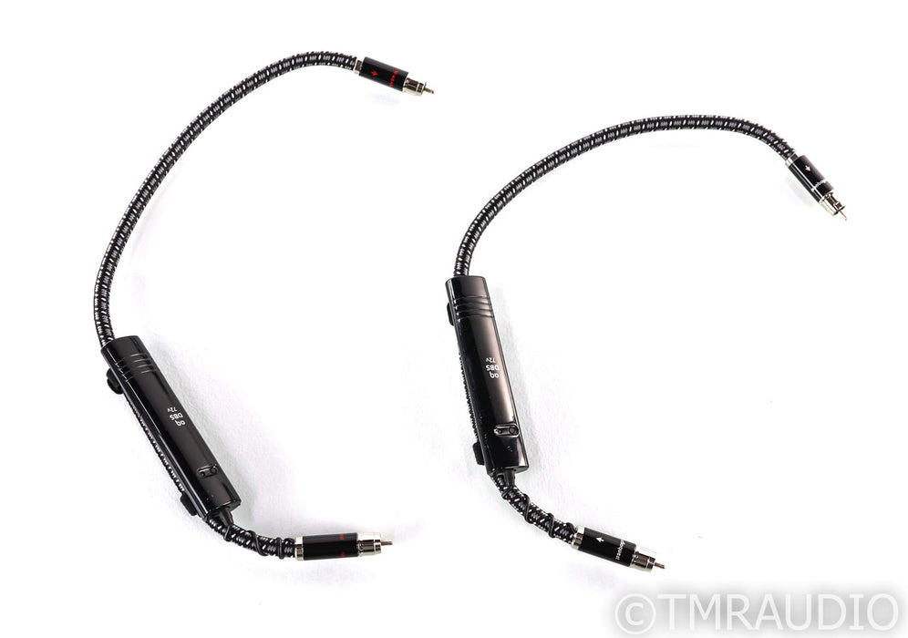 AudioQuest Niagara RCA Cables; 0.5m Pair Interconnects; 72v DBS