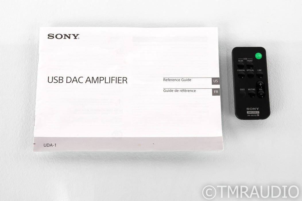 Sony UDA-1 Stereo Integrated Amplifier; UDA1; USB DAC; Remote