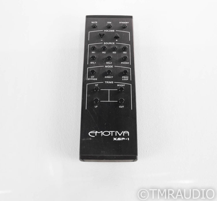 Emotiva XSP-1 Gen 2 Stereo Preamplifier; XSP1; MM / MC Phono; Remote