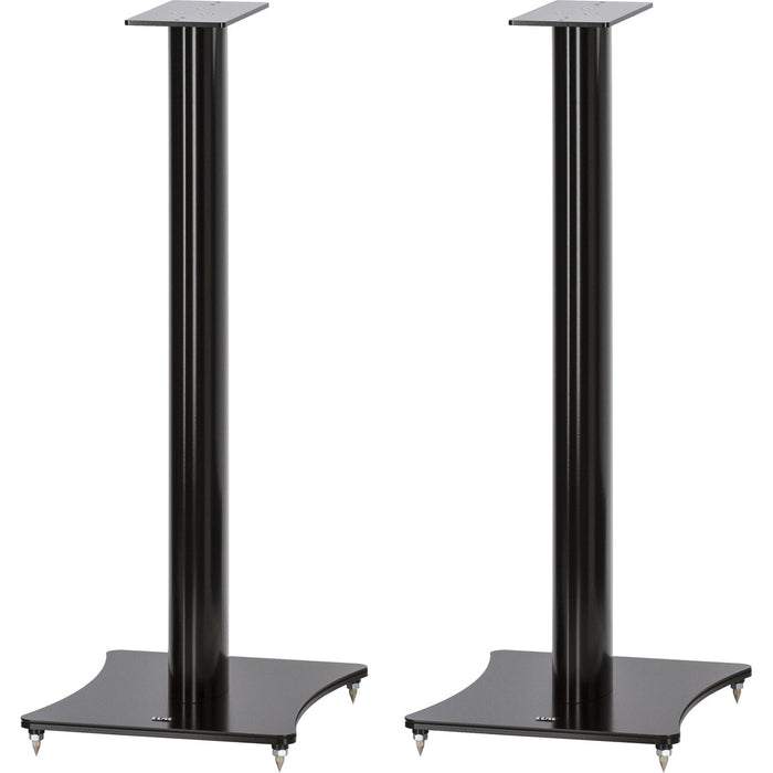 ELAC LS 30 Speaker Stands; Gloss Black Lacquer Pair (New/Open Box)