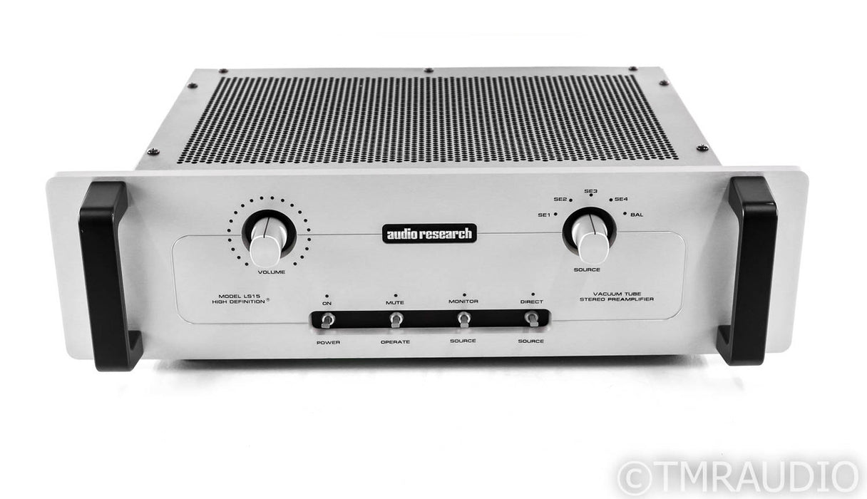 Audio Research LS15 Stereo Tube Preamplifier; LS-15; Silver; Remote