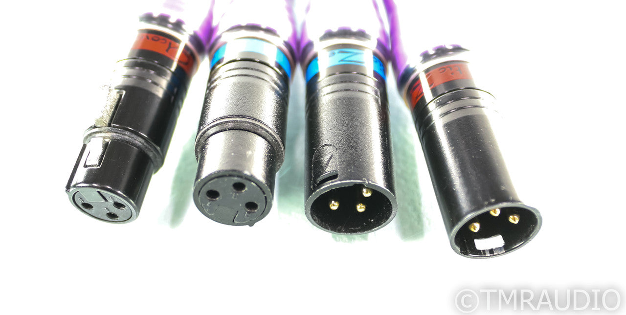 Acoustic Zen Matrix Reference II XLR Cables; 1m Pair Balanced Interconnects