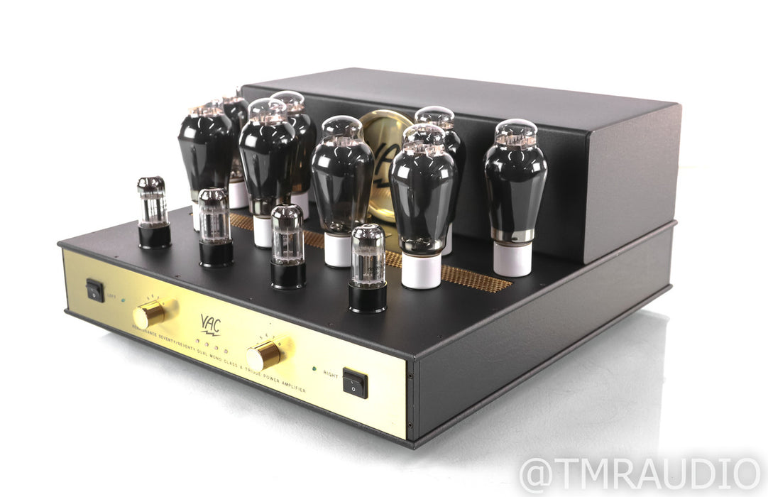 VAC Renaissance 70/70 Mk III S Tube Power Amplifier