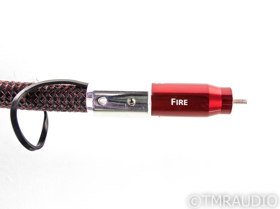AudioQuest Fire RCA Cables; 1.5m Pair Interconnects; 72v DBS (Demo)