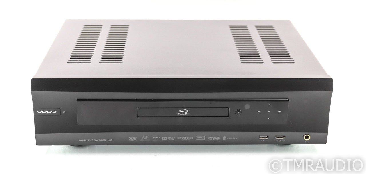 Oppo BDP-105D Universal Blu-Ray Player; BDP105D; D/A Converter; Remote