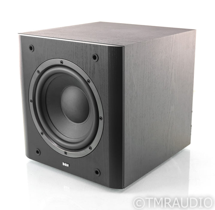 B&W ASW600 10" Powered Subwoofer; Black Ash; ASW-600