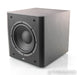 B&W ASW600 10" Powered Subwoofer; Black Ash; ASW-600