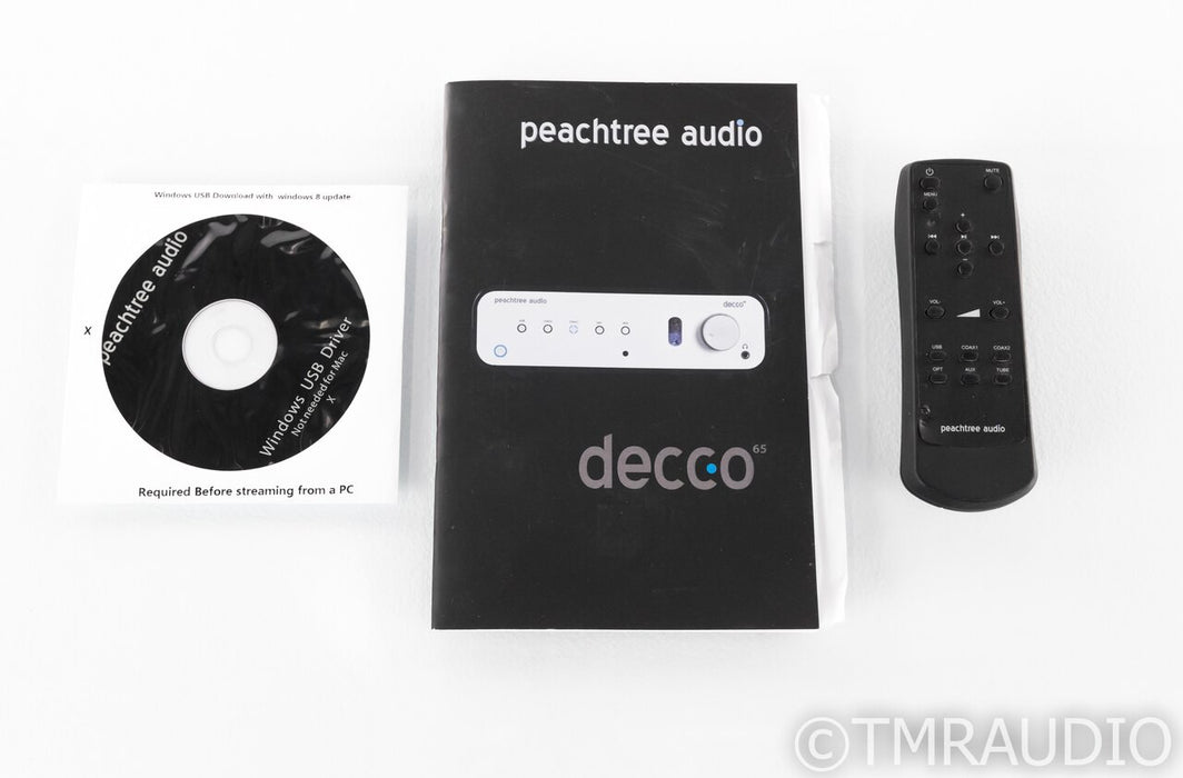 Peachtree Decco 65 Stereo Integrated Amplifier; Rosewood