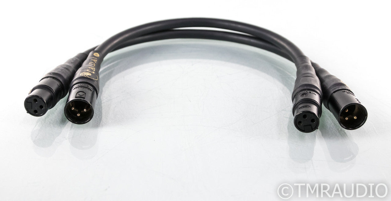 Cardas Golden Reference XLR Cables; 0.5m Pair Balanced Interconnects