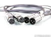 WireWorld Silver Eclipse 6 XLR Cables; 1m Pair Balanced Interconnects