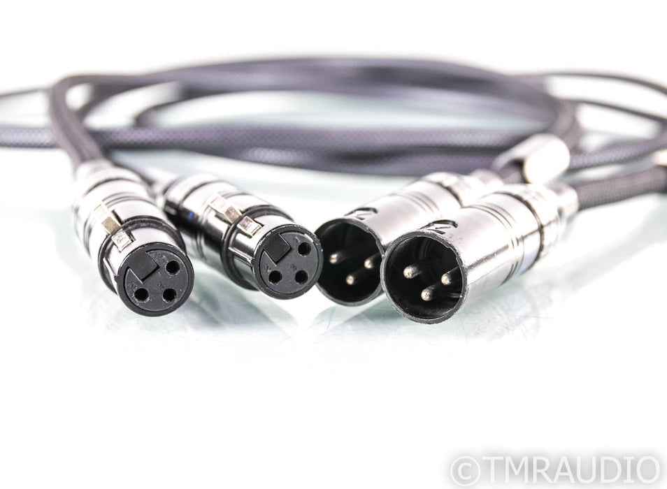 WireWorld Silver Eclipse 6 XLR Cables; 1m Pair Balanced Interconnects