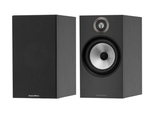 B&W 607 Bookshelf Speakers; Black Pair (New / Open Box)