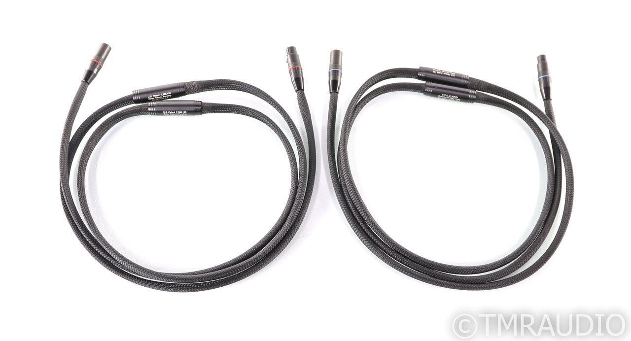 Klee Acoustics TruBalance XLR Cables; 2.75m Pair Balanced Interconnects