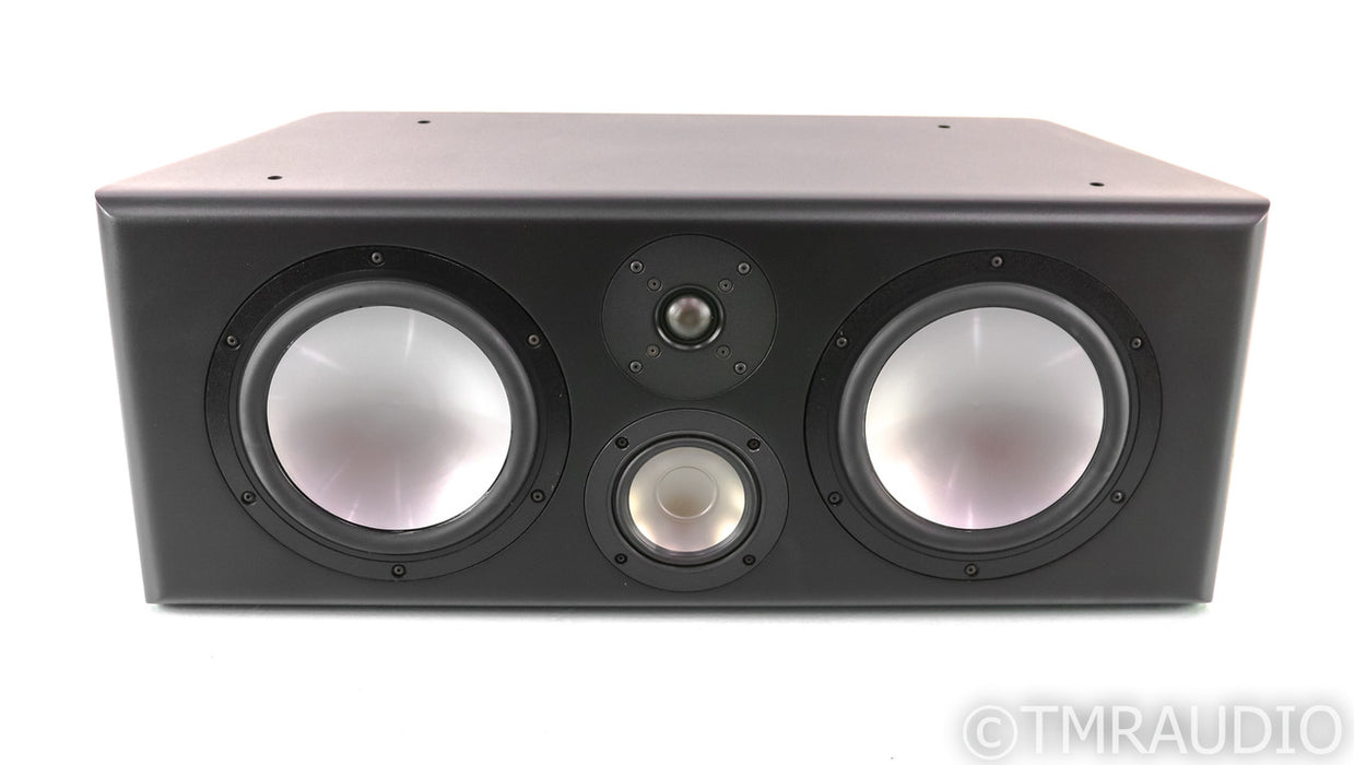 Revel Ultima Voice Center Channel Speaker; Black; AS-IS (Distorted Driver)