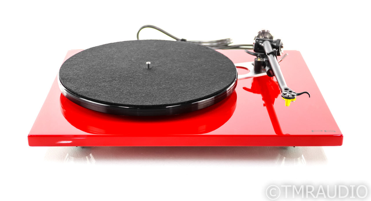Rega RP6 Turntable With Exact 2 Cartridge and TTPSU; RP-6; Red
