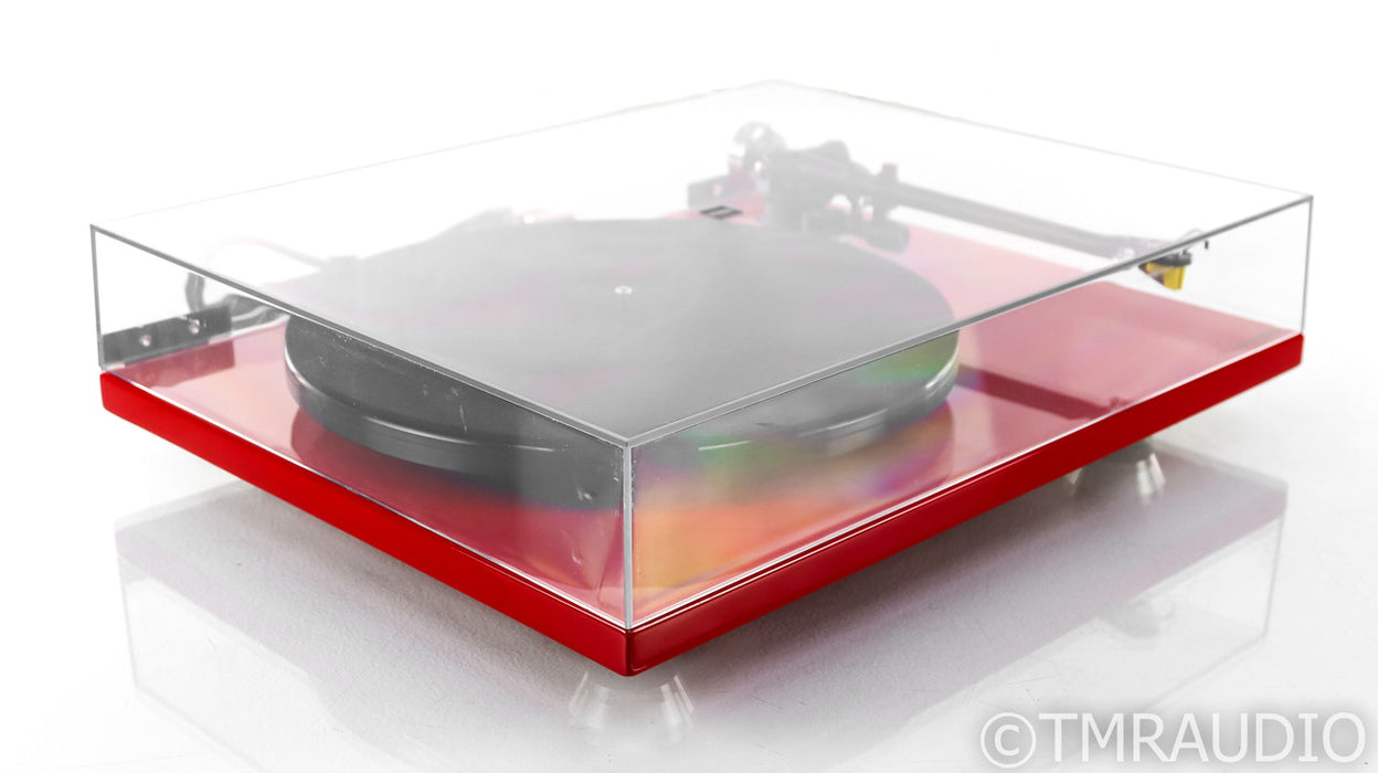 Rega RP6 Turntable With Exact 2 Cartridge and TTPSU; RP-6; Red