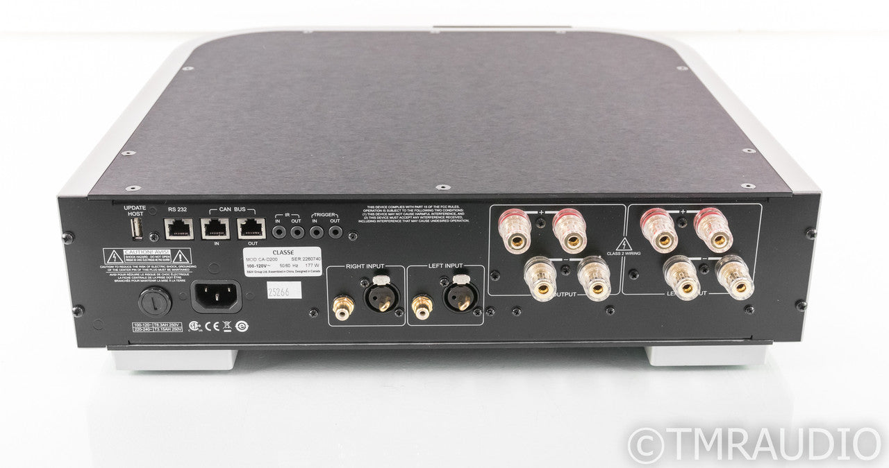 Classe CA-D200 Stereo Power Amplifier; CAD200
