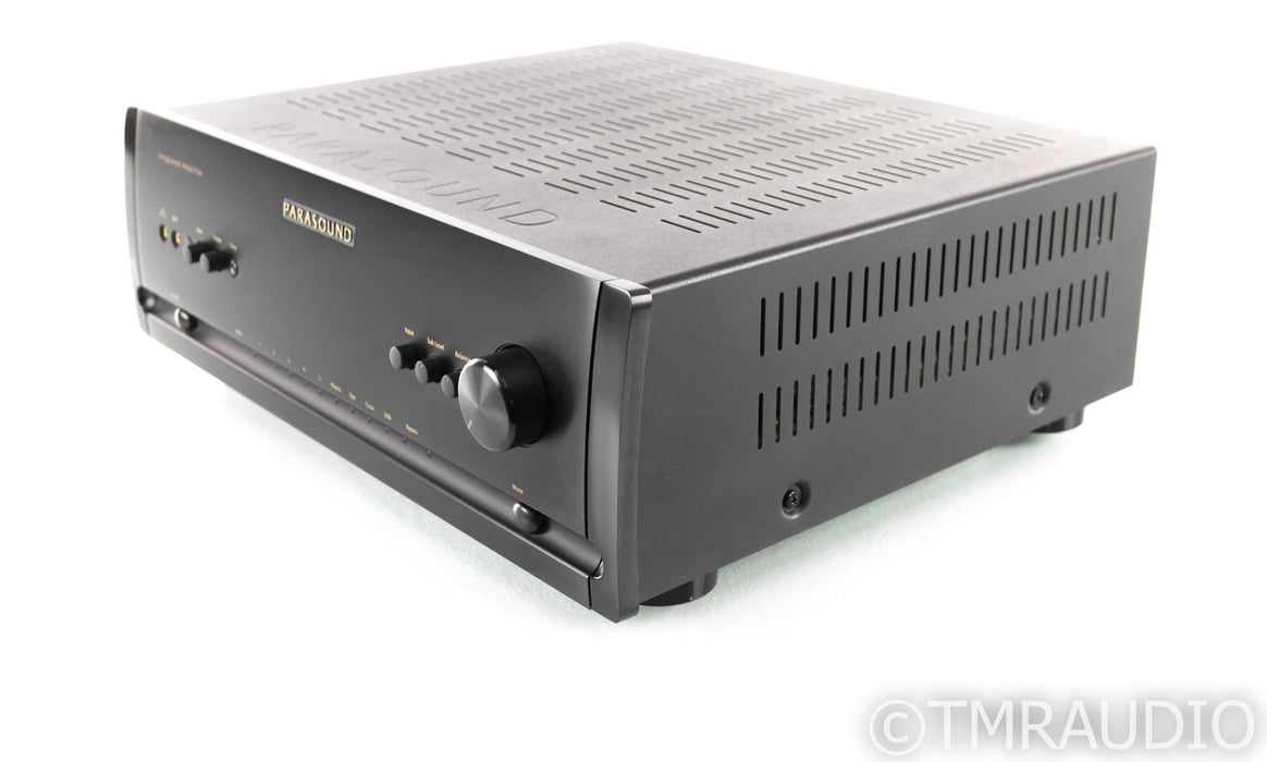 Parasound Halo Integrated 2.1 Channel Integrated Amplifier; Black; Remote