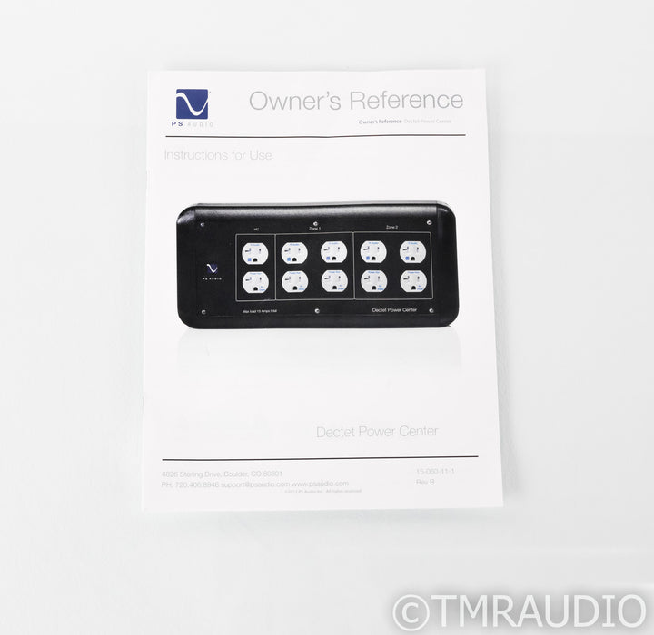 PS Audio Dectet AC Power Line Conditioner; (Used)