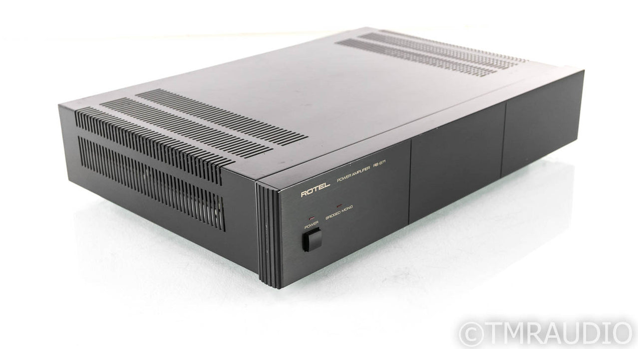 Rotel RB-971 Stereo / Mono Power Amplifier; RB 971