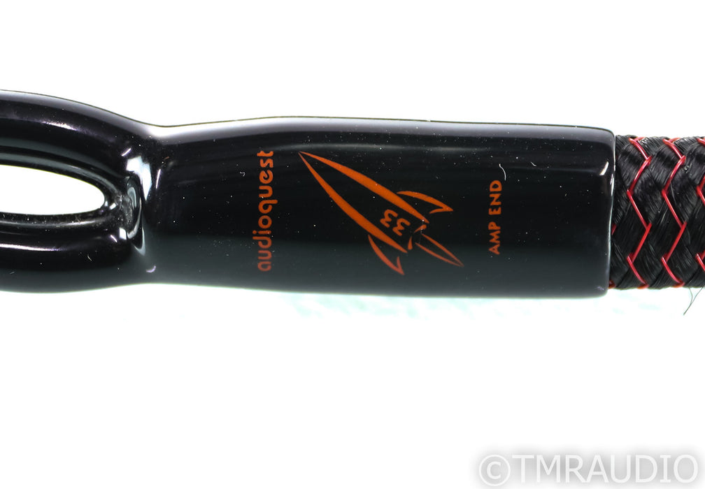 AudioQuest Rocket 33 Speaker Cables; 10ft Pair