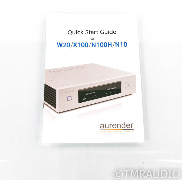 Aurender N100H Network Streamer / Server; N-100H; 2TB HDD