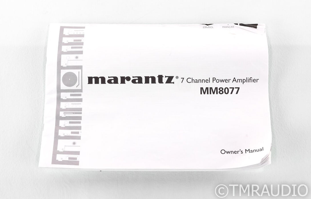 Marantz MM8077 7 Channel Power Amplifier; MM-8807