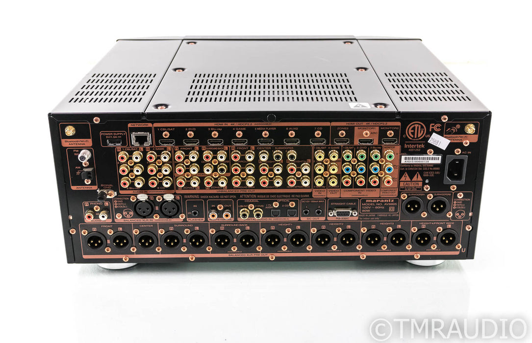 Marantz AV8805 13.2 Channel Home Theater Processor; AV-8805; Remote; MM Phono