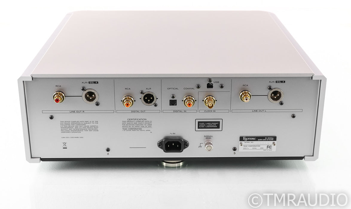 Esoteric K-03Xs CD / SACD Player; K03Xs; Remote