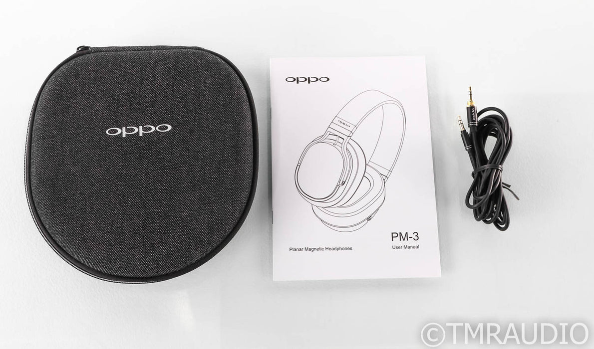Oppo PM-3 Closed Back Planar Magnetic Headphones; PM3; Low Hours