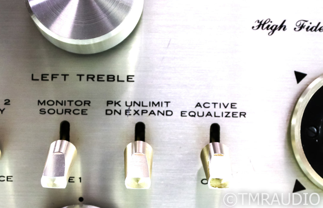 Phase Linear 4000 Vintage Stereo Preamplifier; Quadrophonic; AS-IS (No Power)