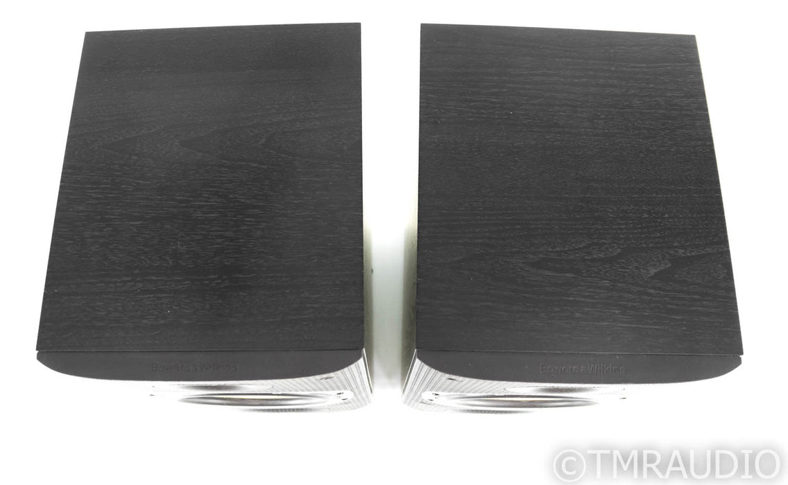 B&W DM602 S3 Bookshelf Speakers; Black Ash Pair; DM-602
