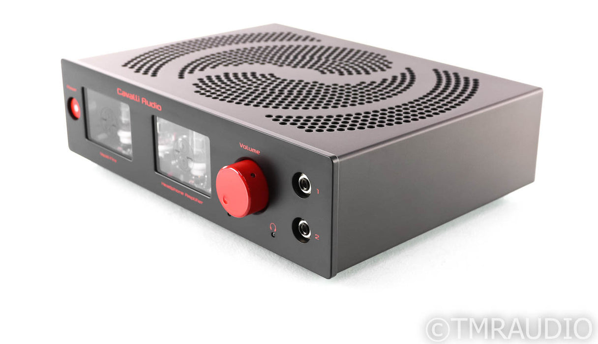 Cavalli Audio Liquid Fire Tube Hybrid Headphone Amplifier; Black; MINT