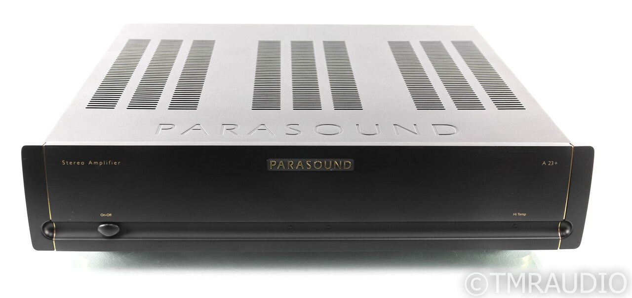 Parasound Halo A23+ Stereo Power Amplifier; A-23 Plus; Black