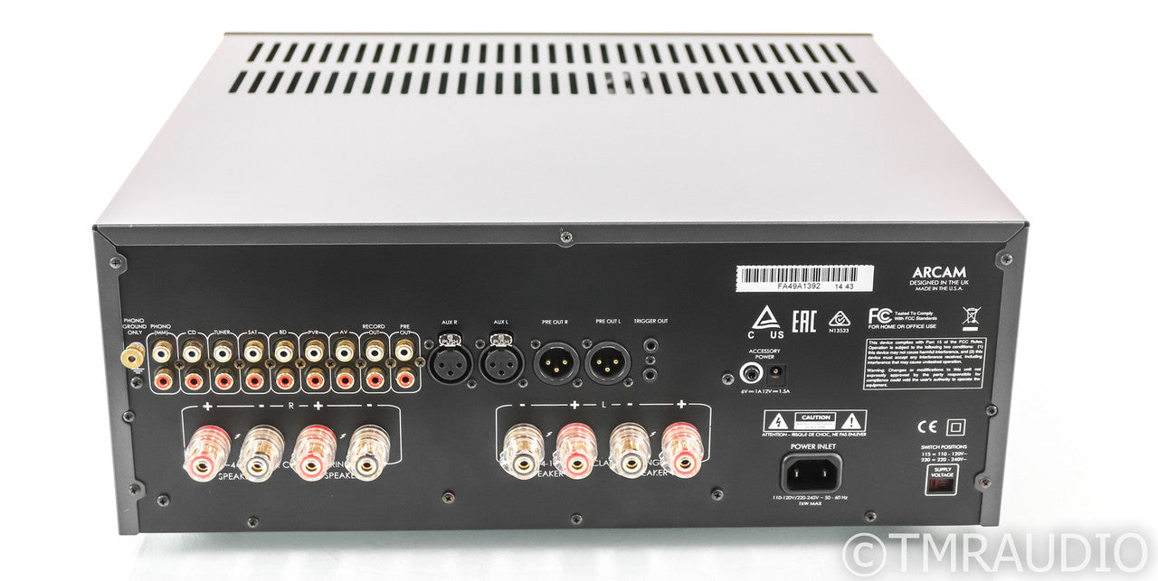 Arcam FMJ A49 Stereo Integrated Amplifier; A-49; MM Phono; Remote