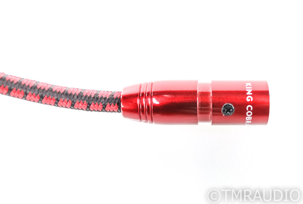 AudioQuest King Cobra XLR Cables; .5m Pair Balanced Interconnects
