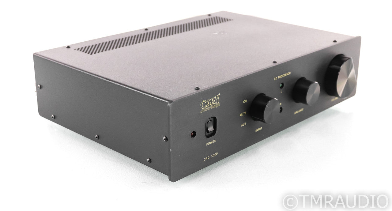 Cary Audio CAD 5500 Stereo Tube Preamplifier; CD Processor / Buffer; CAD-5500