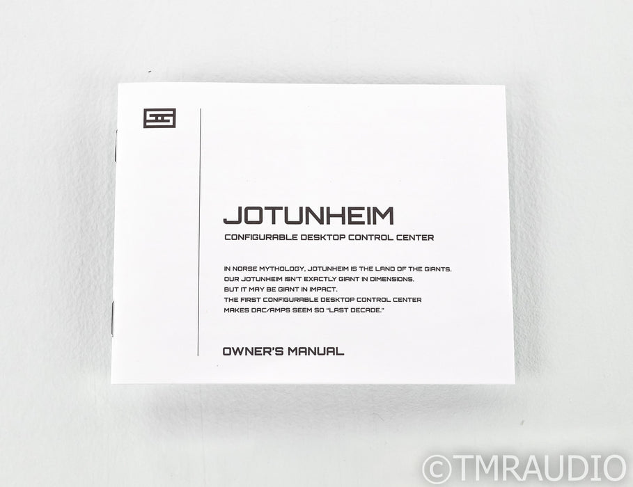 Schiit Jotunheim Headphone Amplifier; Silver