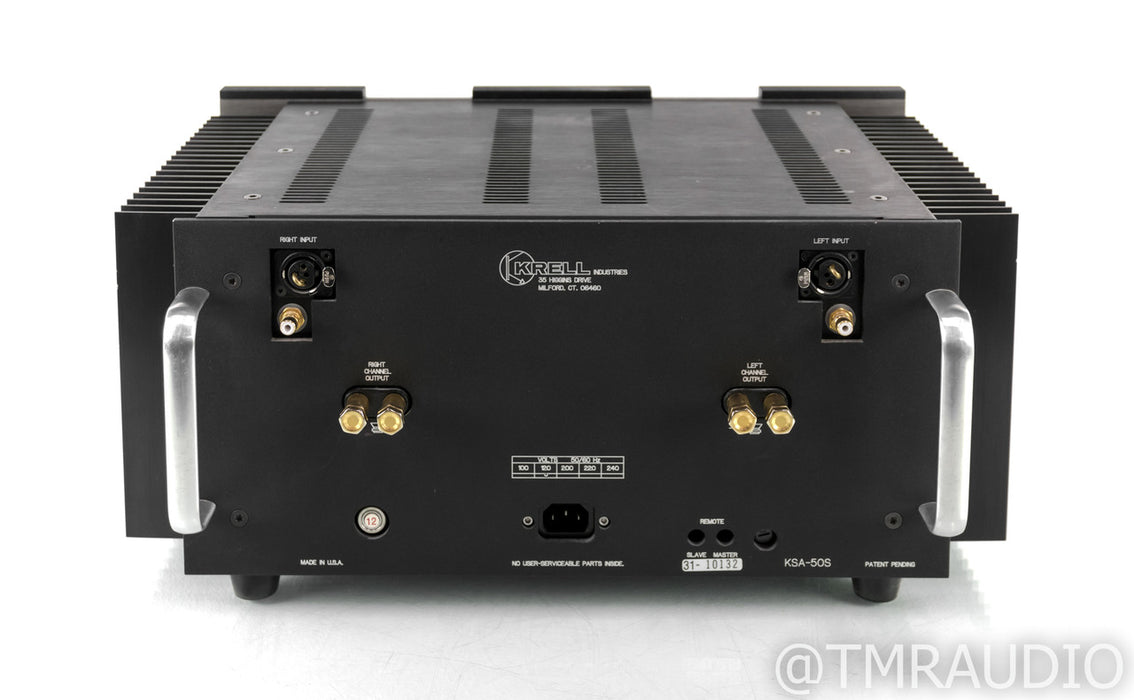 Krell KSA-50S Stereo Power Amplifier; KSA50S