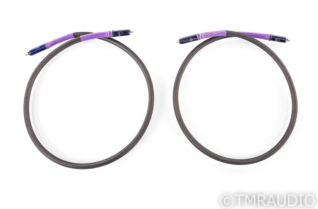Revelation Audio Labs Paradise CryoSilver Reference RCA Cables; 1m Pair