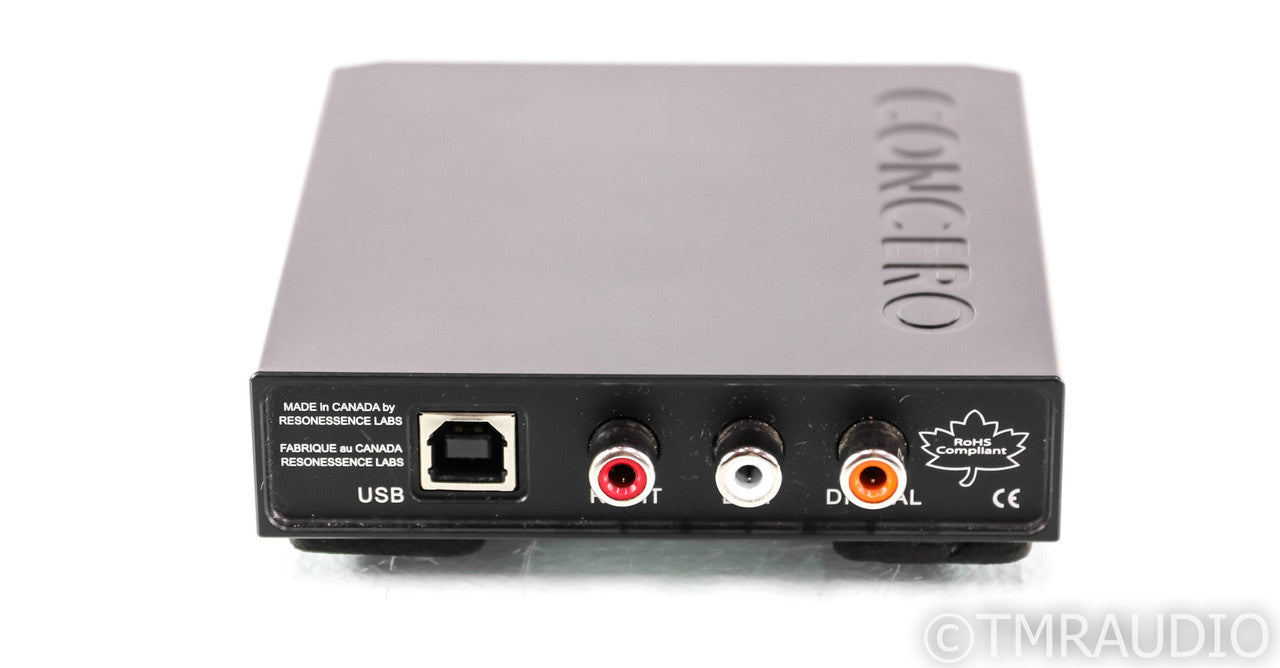 Resonessence Labs Concero DAC; D/A Converter; DSD / DXD; Remote