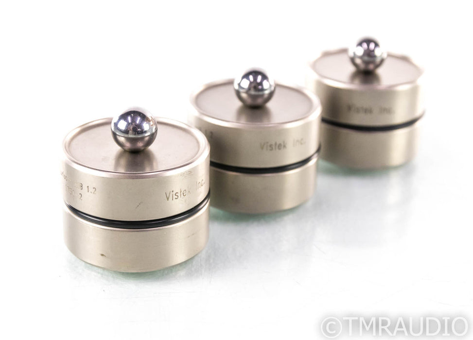 Vistek Aurios MIB 1.2 Isolators; Set of 3; Upgraded Tungsten Spheres